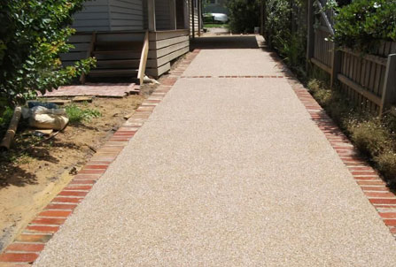 Concrete-walkway